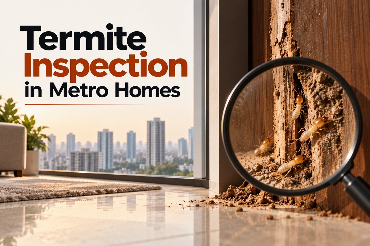 Termite Inspection in Metro Homes | HousyPoint Home Inspection