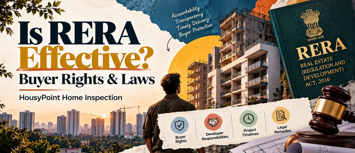 Is RERA Effective? Buyer Rights & Laws | HousyPoint Home Inspection