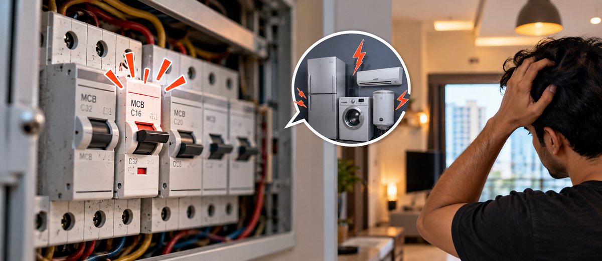 MCB Tripping Immediately: Home Audit | HousyPoint Home Inspection