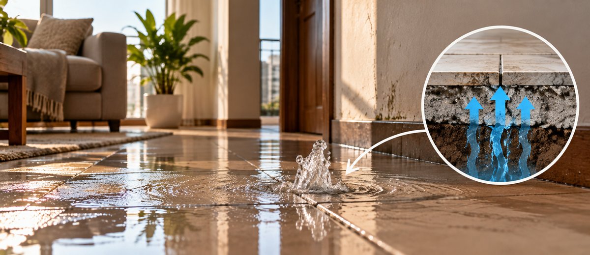 Why Is Water Coming Up Through My Floor? | HousyPoint Home Inspection